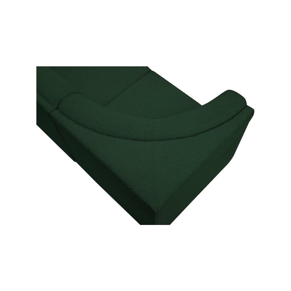 Ollie Green Boucle Fabric Modular Sectional