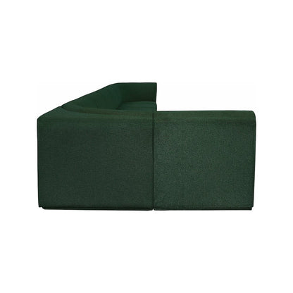 Ollie Green Boucle Fabric Modular Sectional