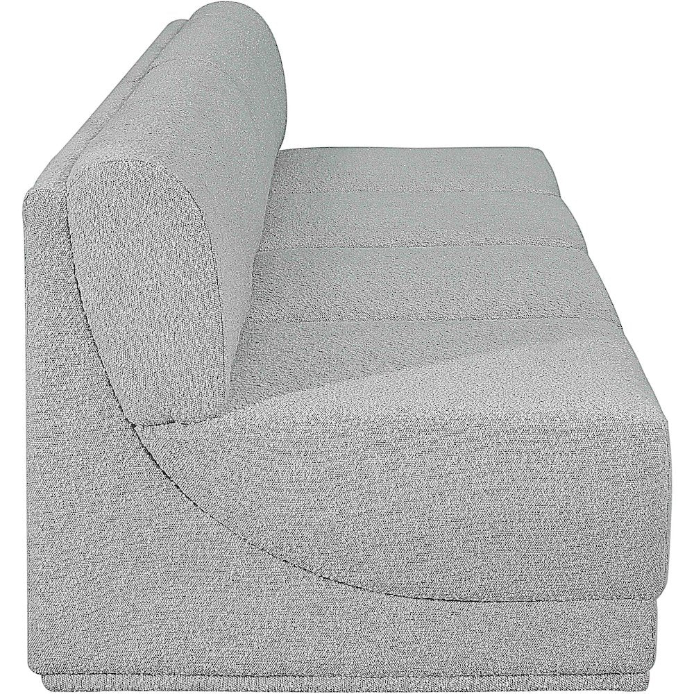 Ollie Grey Boucle Fabric Modular Sofa