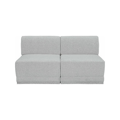 Ollie Grey Boucle Fabric Modular Sofa