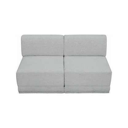 Ollie Grey Boucle Fabric Modular Sofa