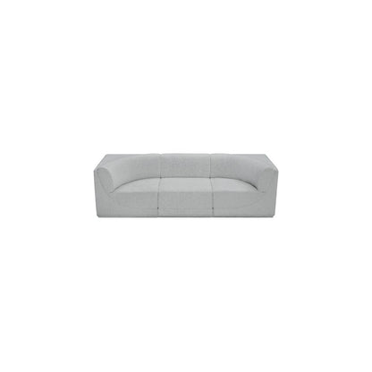Ollie Grey Boucle Fabric Modular Sofa