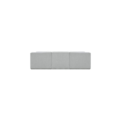 Ollie Grey Boucle Fabric Modular Sectional