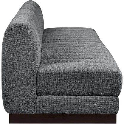 Quinn Grey Chenille Fabric Modular Sofa
