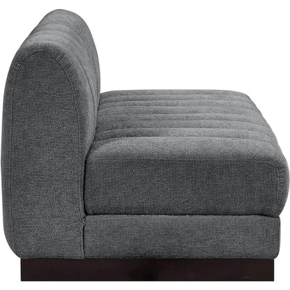 Quinn Grey Chenille Fabric Modular Sofa