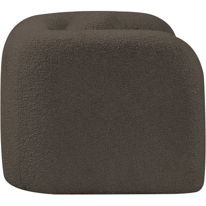 Emory Brown Boucle Fabric Chair