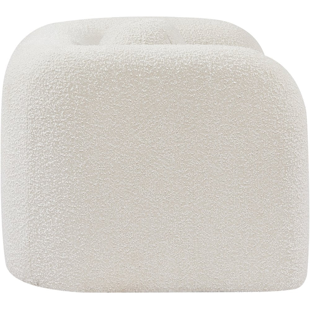 Emory Cream Boucle Fabric Chair