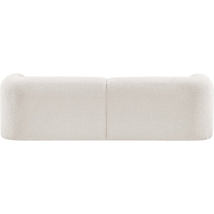 Emory Cream Boucle Fabric Sofa