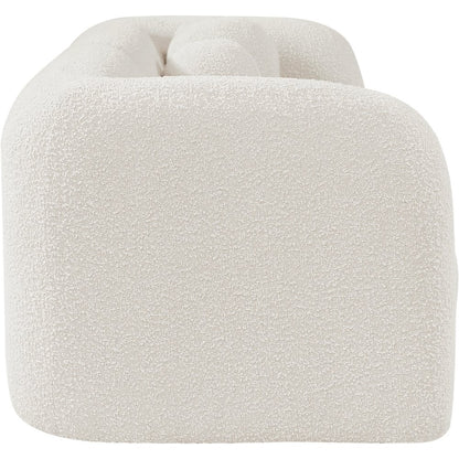 Emory Cream Boucle Fabric Sofa