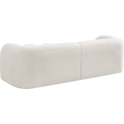 Emory Cream Boucle Fabric Sofa