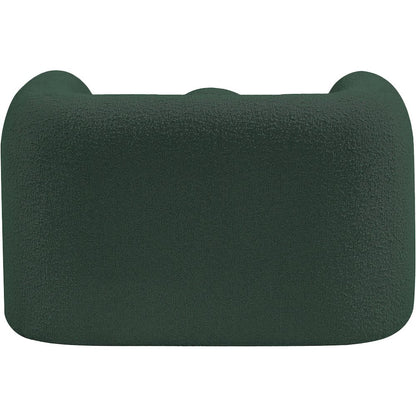 Emory Green Boucle Fabric Chair