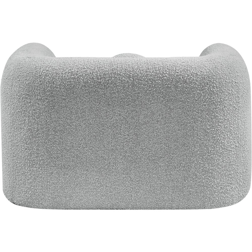 Emory Grey Boucle Fabric Chair