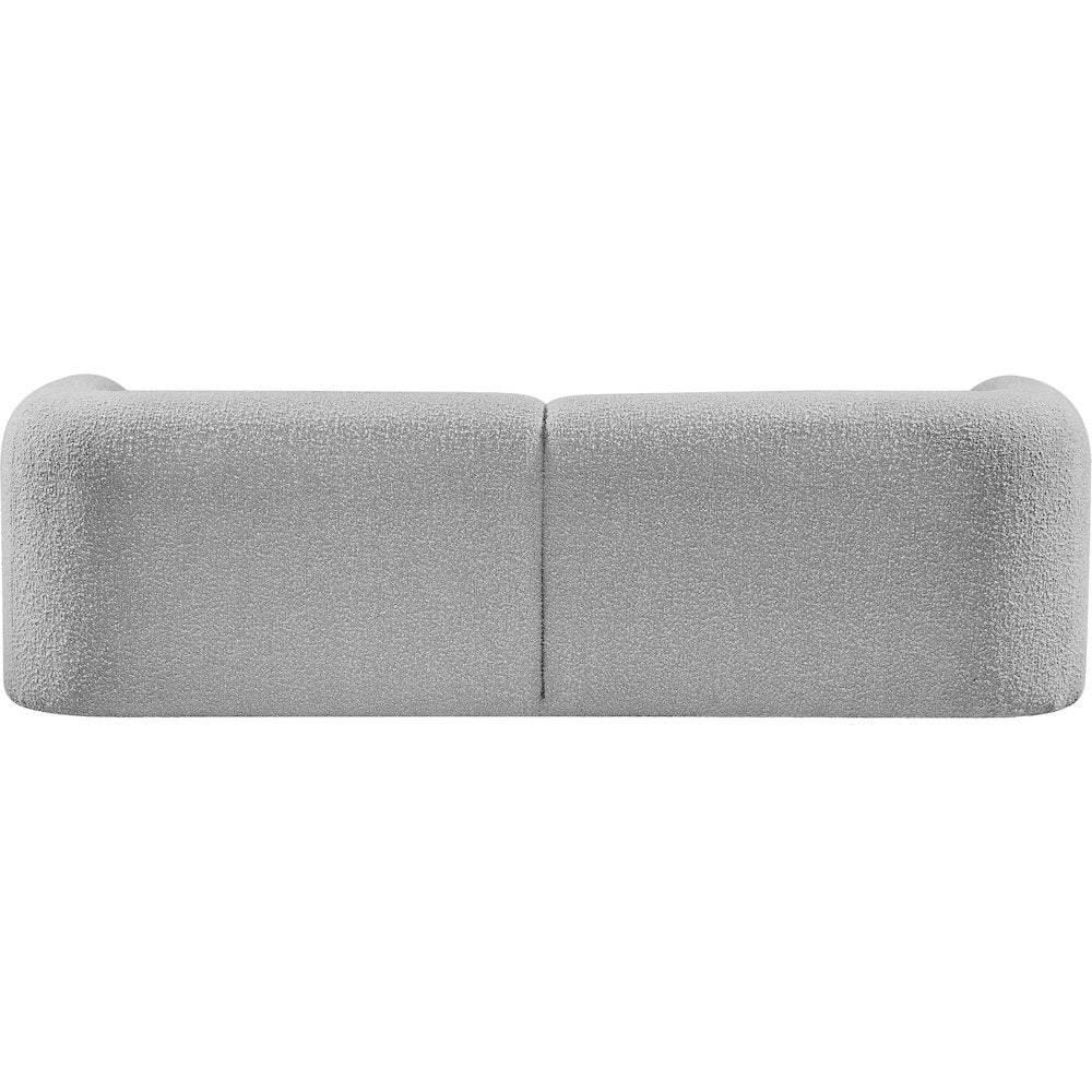 Emory Grey Boucle Fabric Sofa