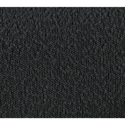 Venti Black Boucle Fabric Sofa