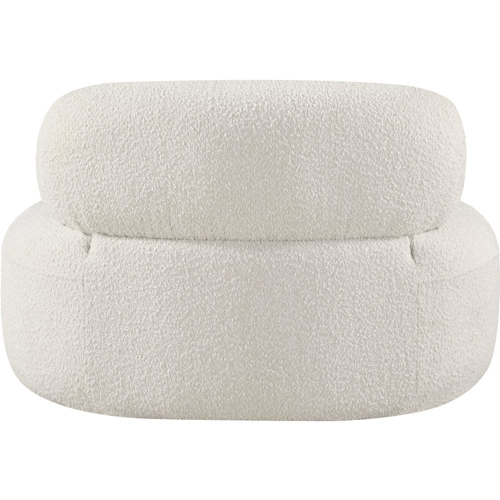 Venti Cream Boucle Fabric Chair