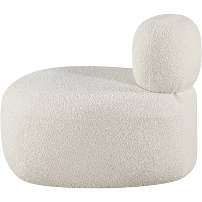 Venti Cream Boucle Fabric Chair