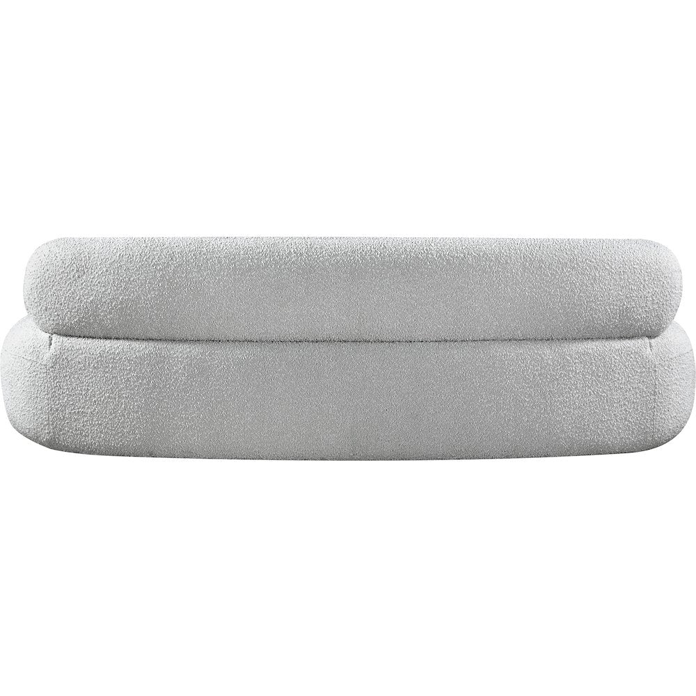 Venti Grey Boucle Fabric Sofa