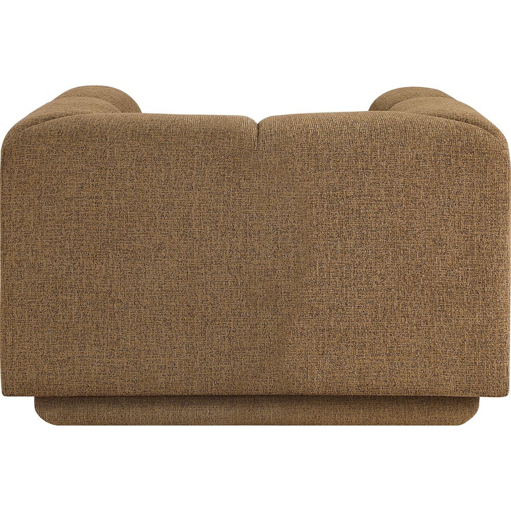 Modari Brown Fabric Upholstered Chair