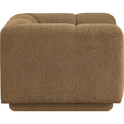 Modari Brown Fabric Upholstered Chair