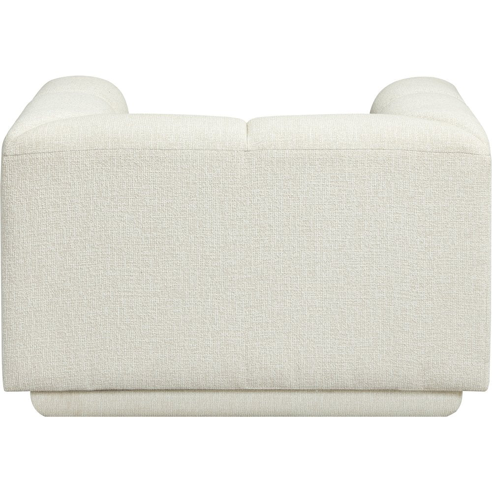 Modari Cream Fabric Upholstered Chair