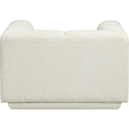 Modari Cream Fabric Upholstered Chair