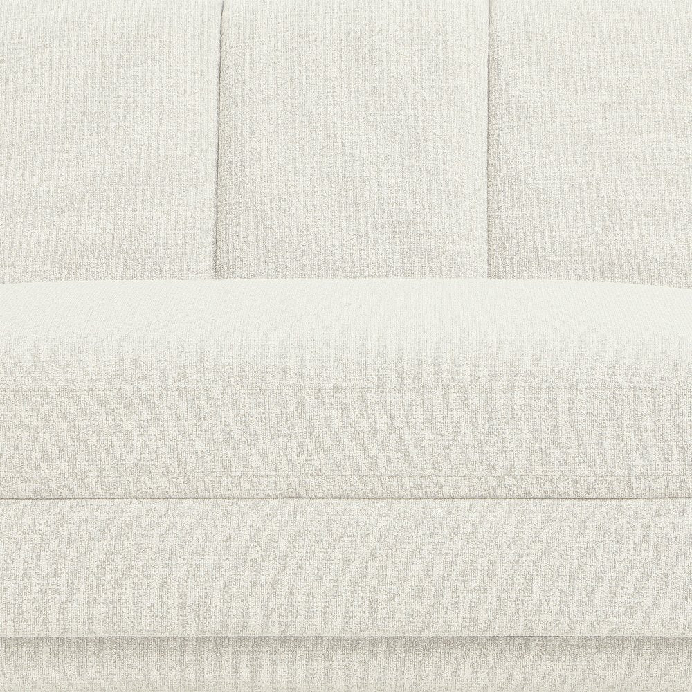 Modari Cream Fabric Upholstered 5pc. Modular Sectional