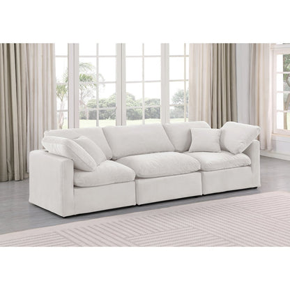 Indulge Cream Velvet Modular Sofa