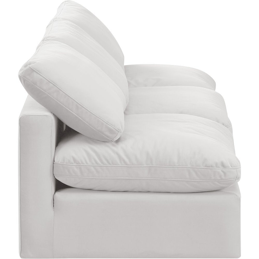 Indulge Cream Velvet Modular Sofa