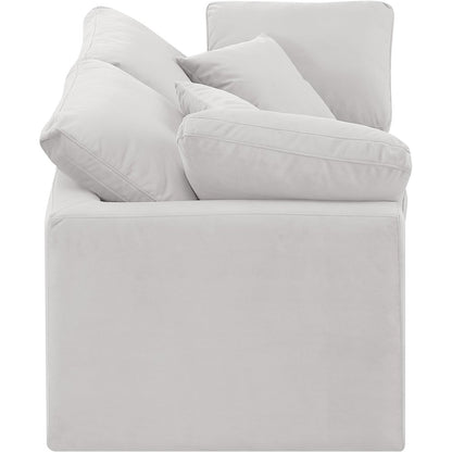 Indulge Cream Velvet Modular Sofa
