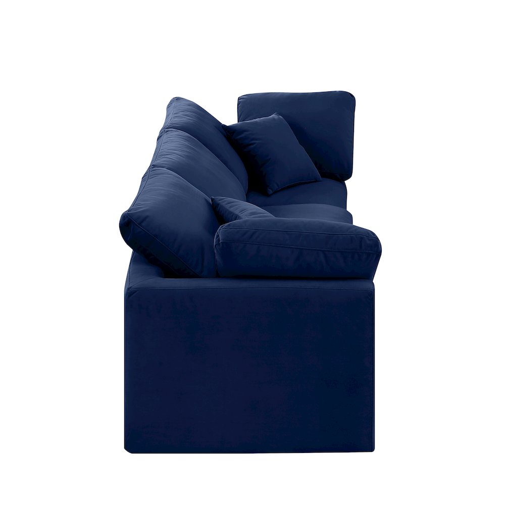 Indulge Navy Velvet Modular Sofa