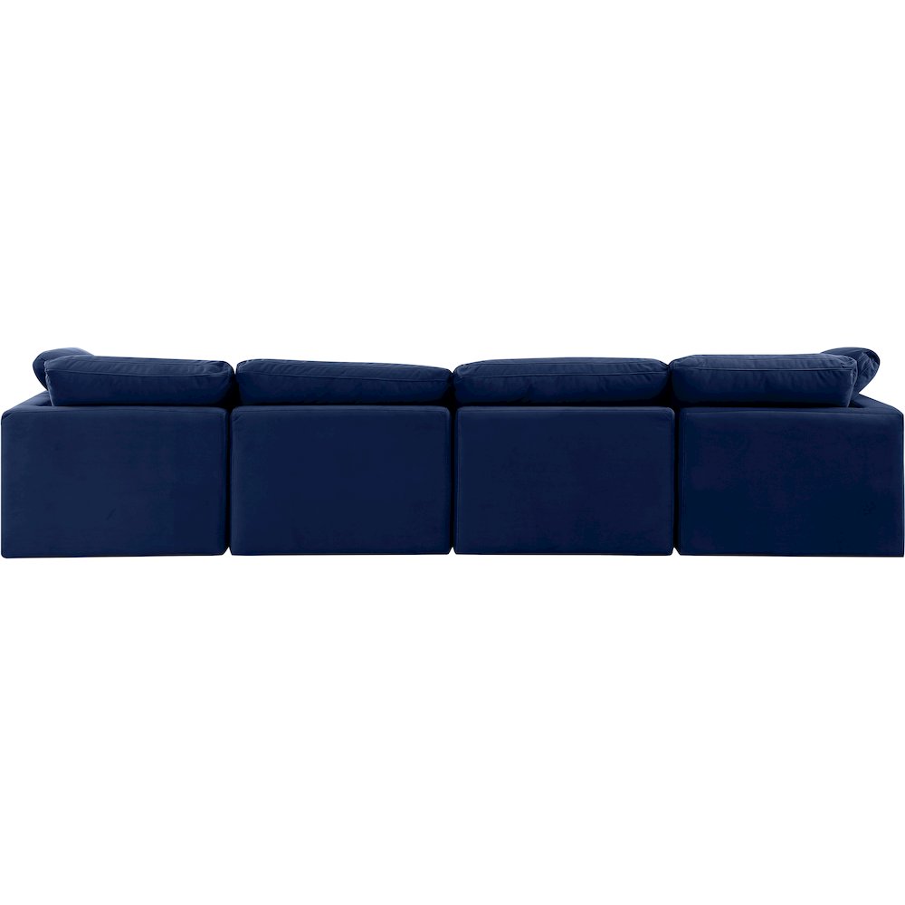 Indulge Navy Velvet Modular Sofa