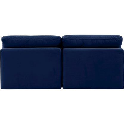 Indulge Navy Velvet Modular Sofa