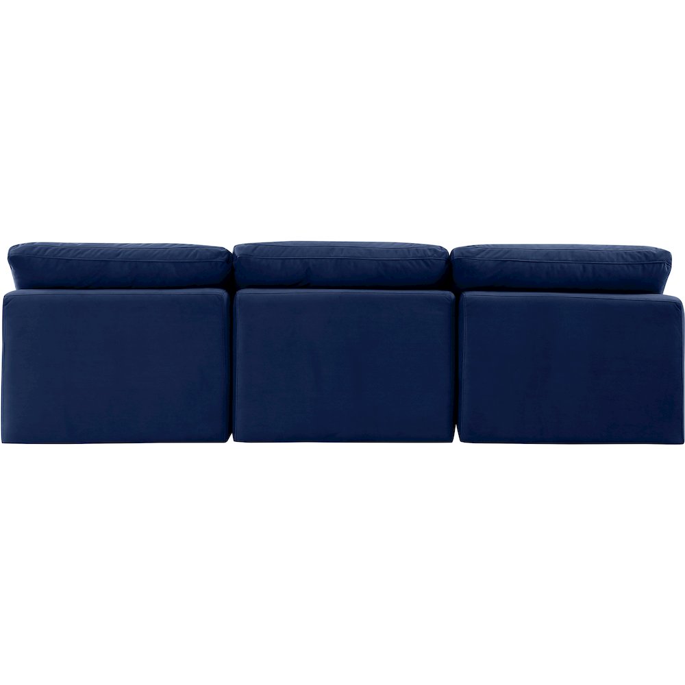 Indulge Navy Velvet Modular Sofa