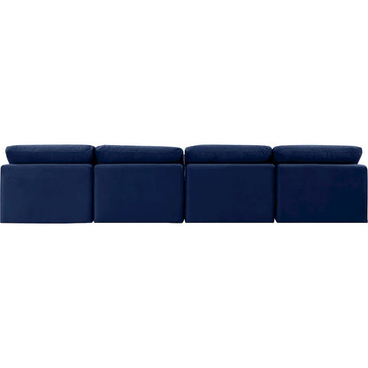 Indulge Navy Velvet Modular Sofa