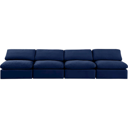 Indulge Navy Velvet Modular Sofa