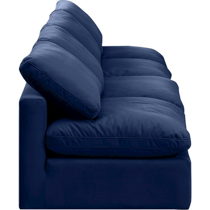 Indulge Navy Velvet Modular Sofa