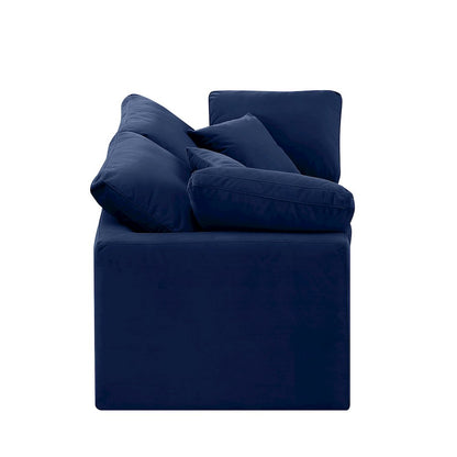 Indulge Navy Velvet Modular Sofa