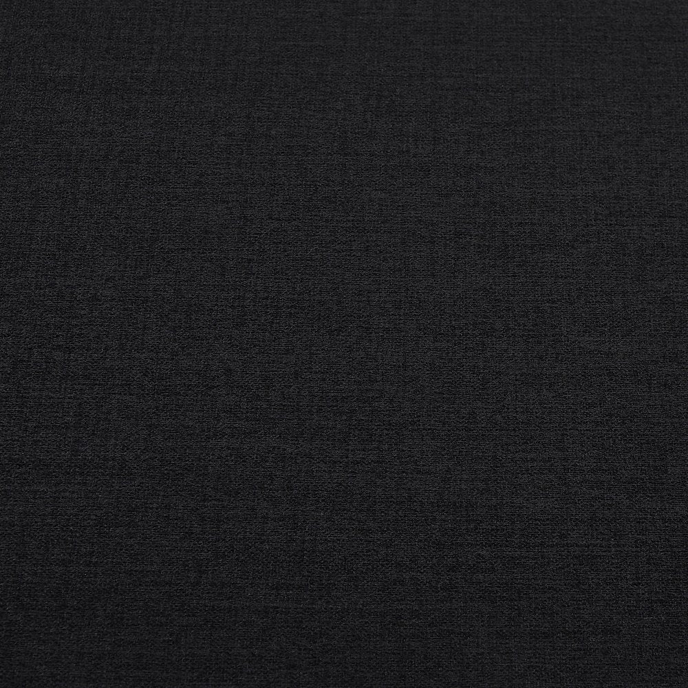 Kimora Black Linen Textured Fabric Chair