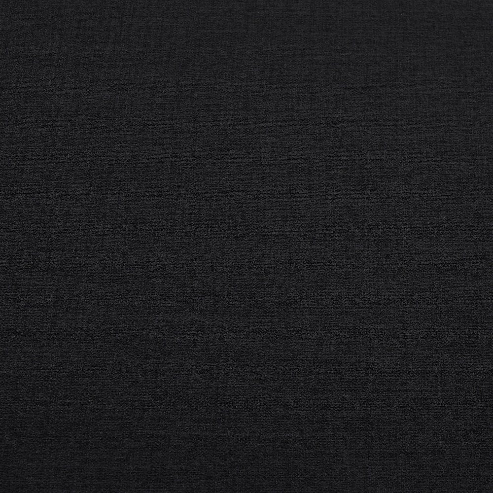 Kimora Black Linen Textured Fabric Sofa