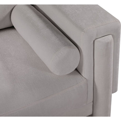 Madeline Grey Chenille Fabric Sofa