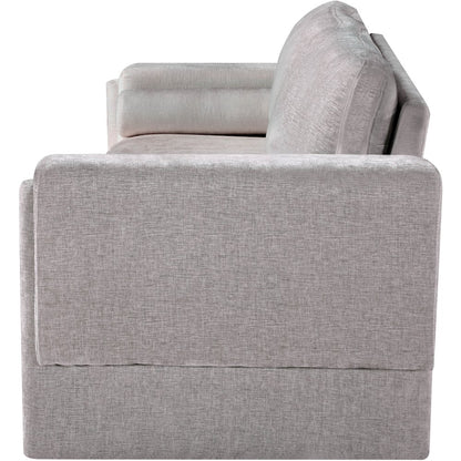 Madeline Grey Chenille Fabric Sofa
