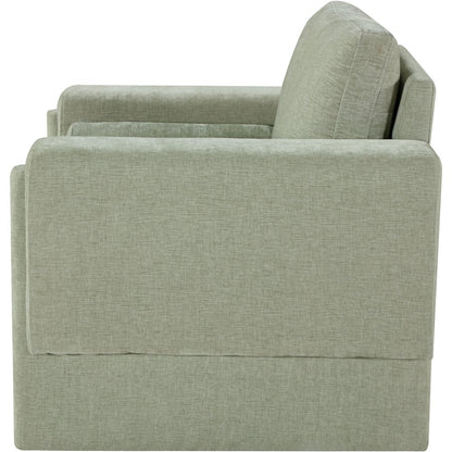 Madeline Mint Chenille Fabric Chair
