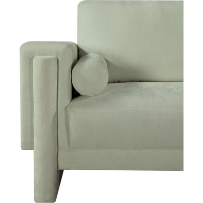 Madeline Mint Chenille Fabric Chair