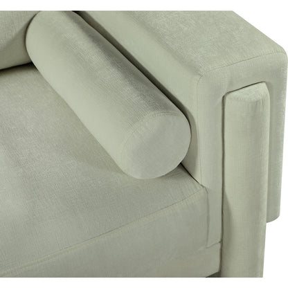 Madeline Mint Chenille Fabric Sofa