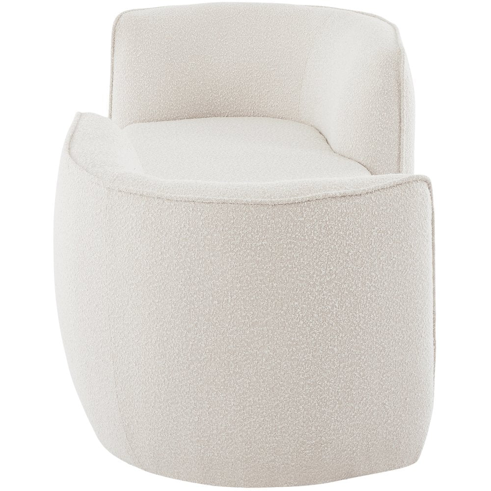Hilton Cream Fabric Chaise