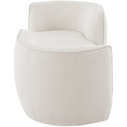 Hilton Cream Fabric Chaise