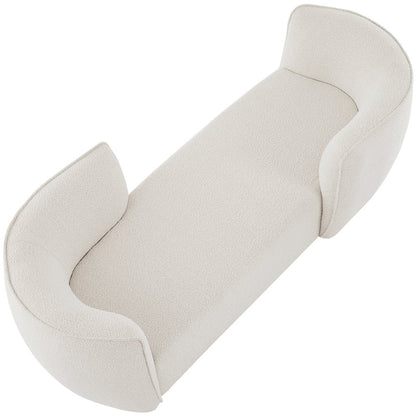 Hilton Cream Fabric Chaise