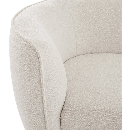 Hilton Cream Fabric Chaise