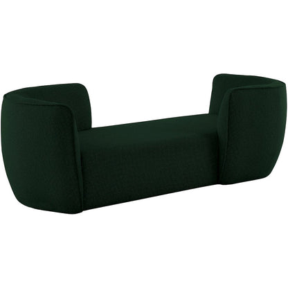 Hilton Green Fabric Chaise