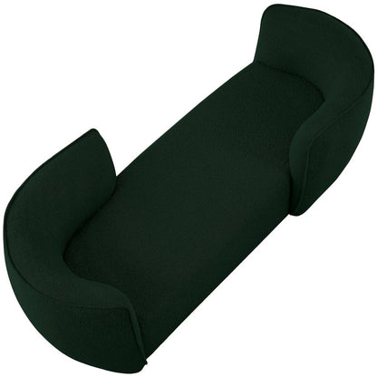 Hilton Green Fabric Chaise